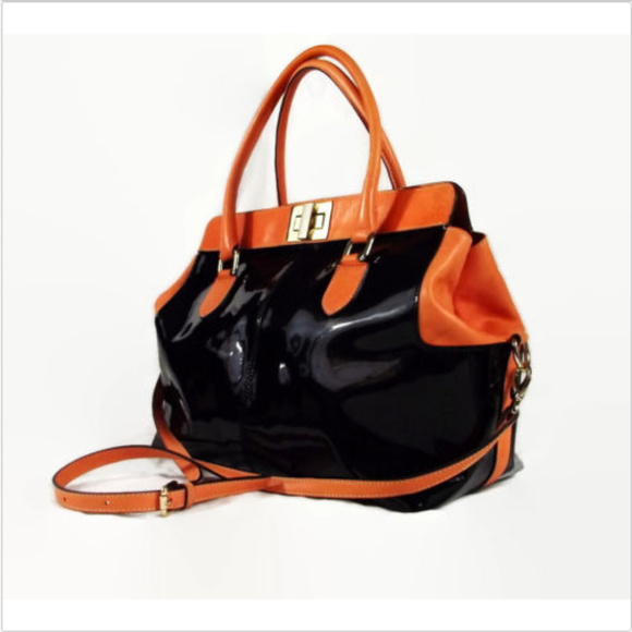 Asia Bellucci Handbags - 🚫SOLD🚫 Asia Bellucci Patent Leather Bag